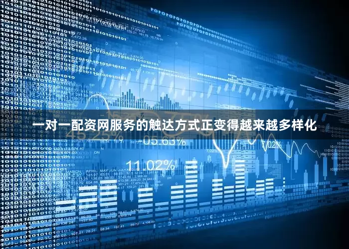 一对一配资网服务的触达方式正变得越来越多样化